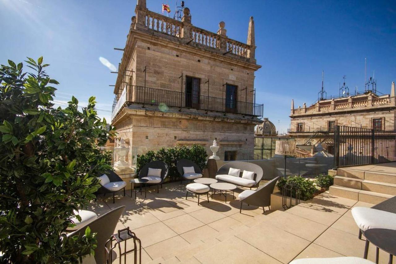 Myr Palacio Vallier Valencia Eksteriør bilde Rooftop terrace