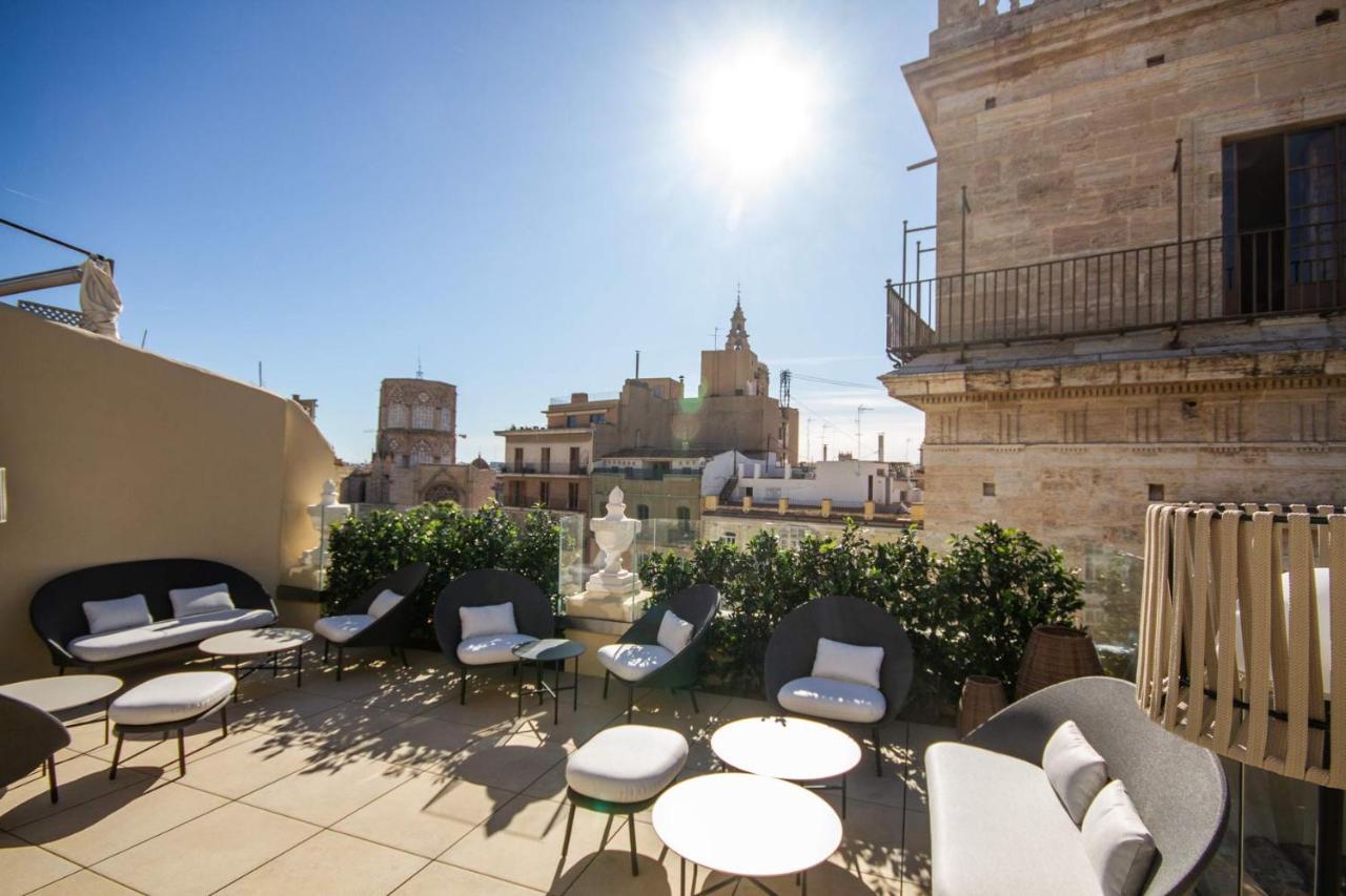 Myr Palacio Vallier Valencia Eksteriør bilde Rooftop terrace